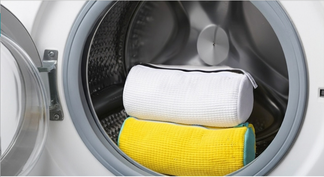 This clever shoe laundry bag makes cleaning sneakers brilliantly easy while protecting your footwear and your washing machine.