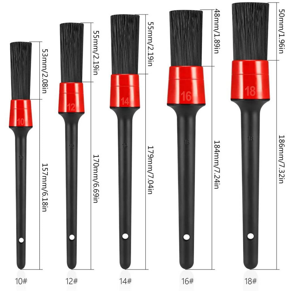 Genix Clean Detailing Brush Set