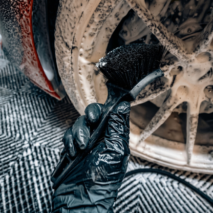 Stiff Bristle Tire Brush