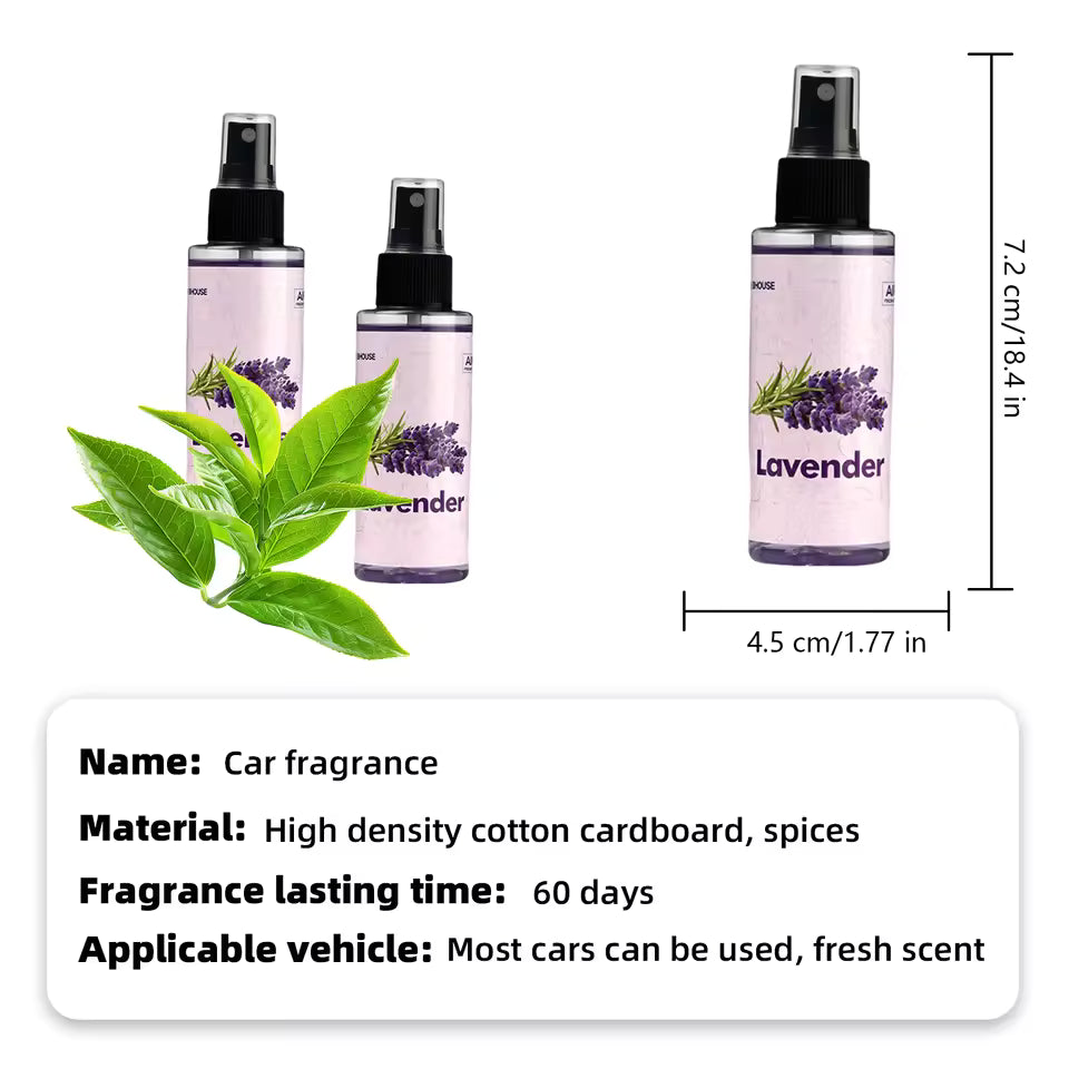 Lavender Car Air Freshener Spray 100ml